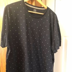 Old Navy XXL Anchor Print Navy Shirt